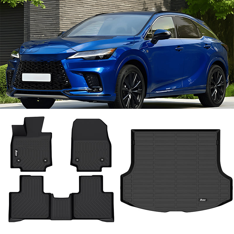 2023-2024 Lexus RX350 Floor/Trunk Mat All Weather TPE 3D Cargo Carpet