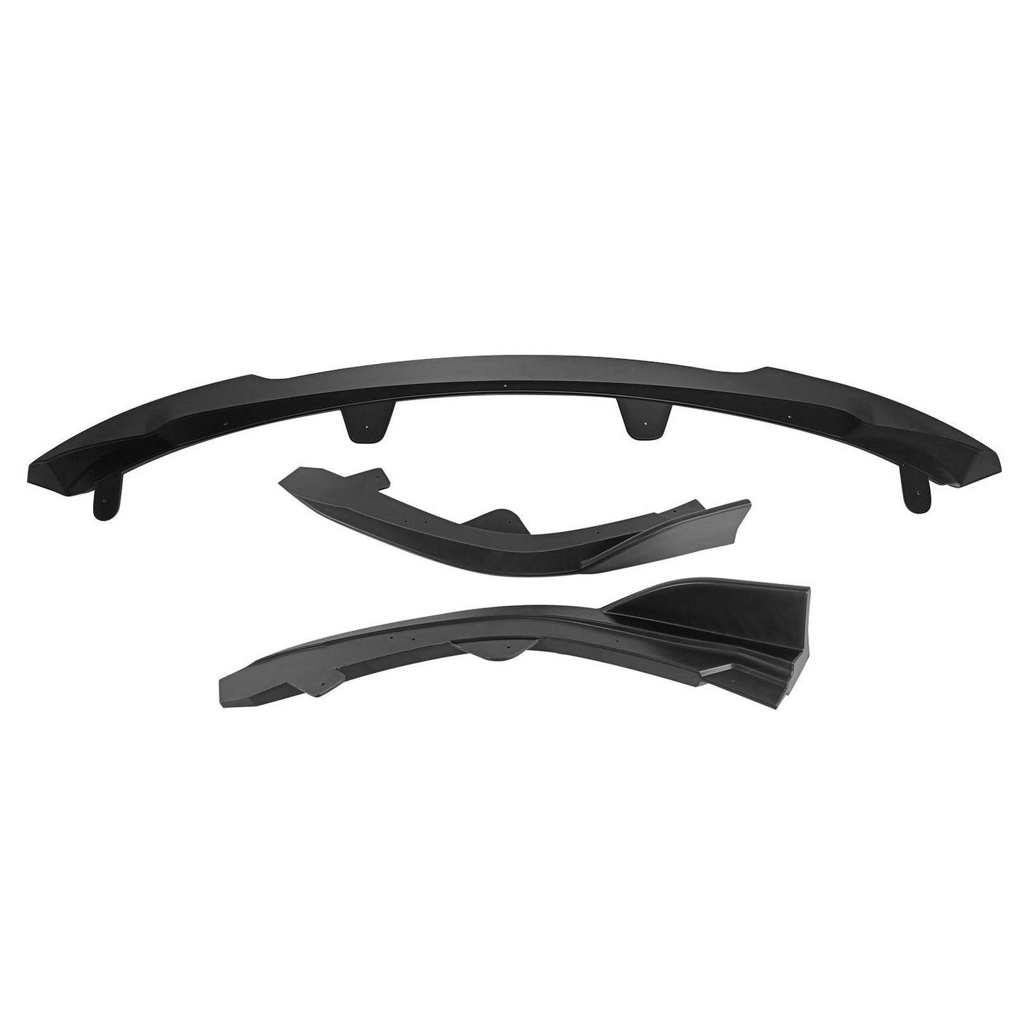 2022-2025 Toyota Corolla Auris 5-Door Matte Black 3PC Front Bumper Lip