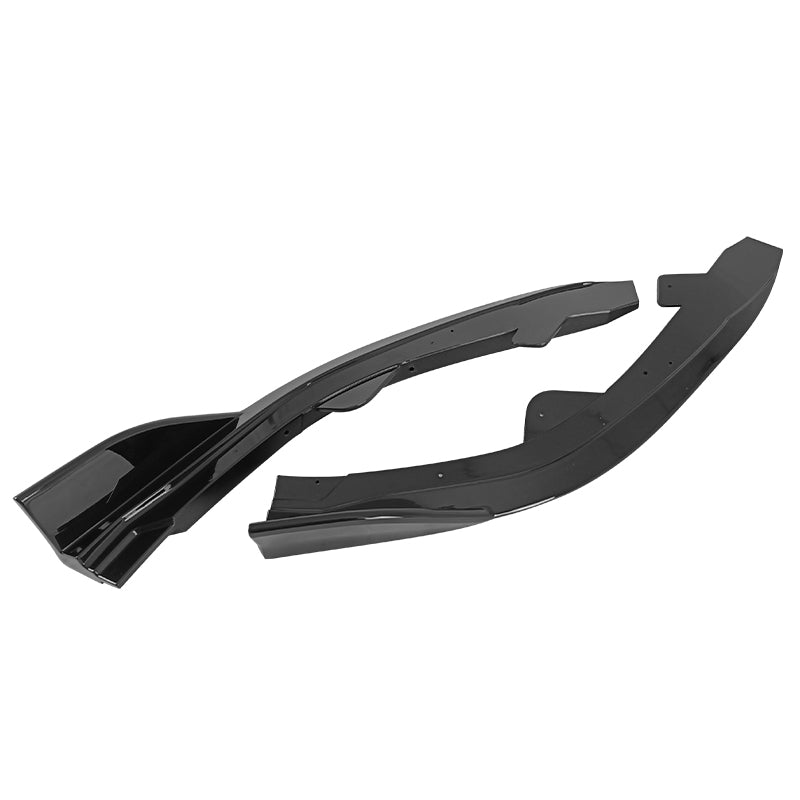 2019-2025 Toyota Corolla Gloss Black Front Splitters + Side Canards