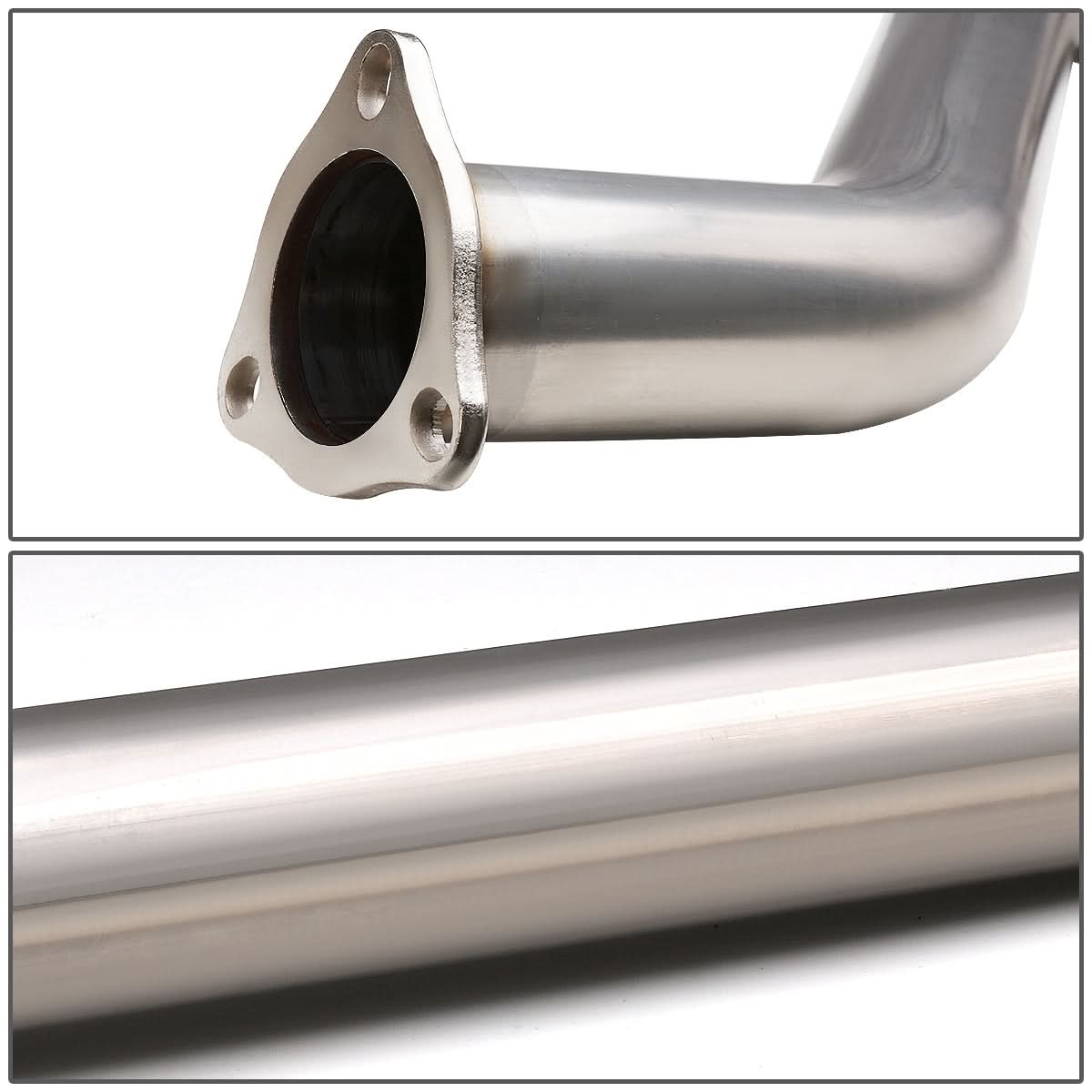 02-05 Honda Civic Si EP3 OE Style Single Tip Catback Exhaust - Stainless Steel