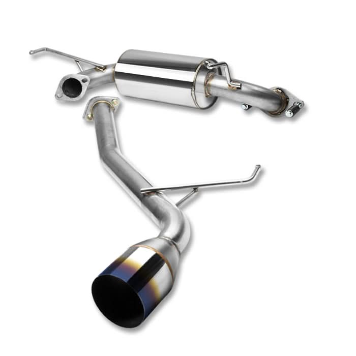 00-05 Toyota Celica 1.8L Catback Exhaust Single Burnt Tip Stainless Steel
