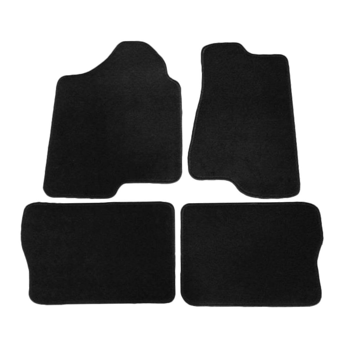 Car Floor Mat for 2003-2009 Hummer H2 Black Carpet 4PC Nylon