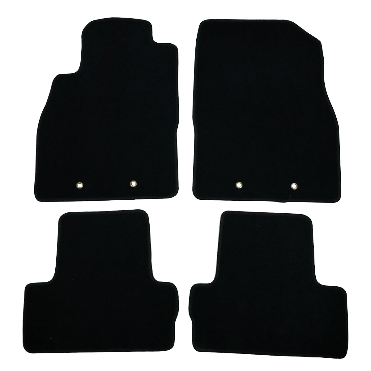 Car Floor Mat for 2011-2015 Chevrolet Volt Black Car Nylon 4PC