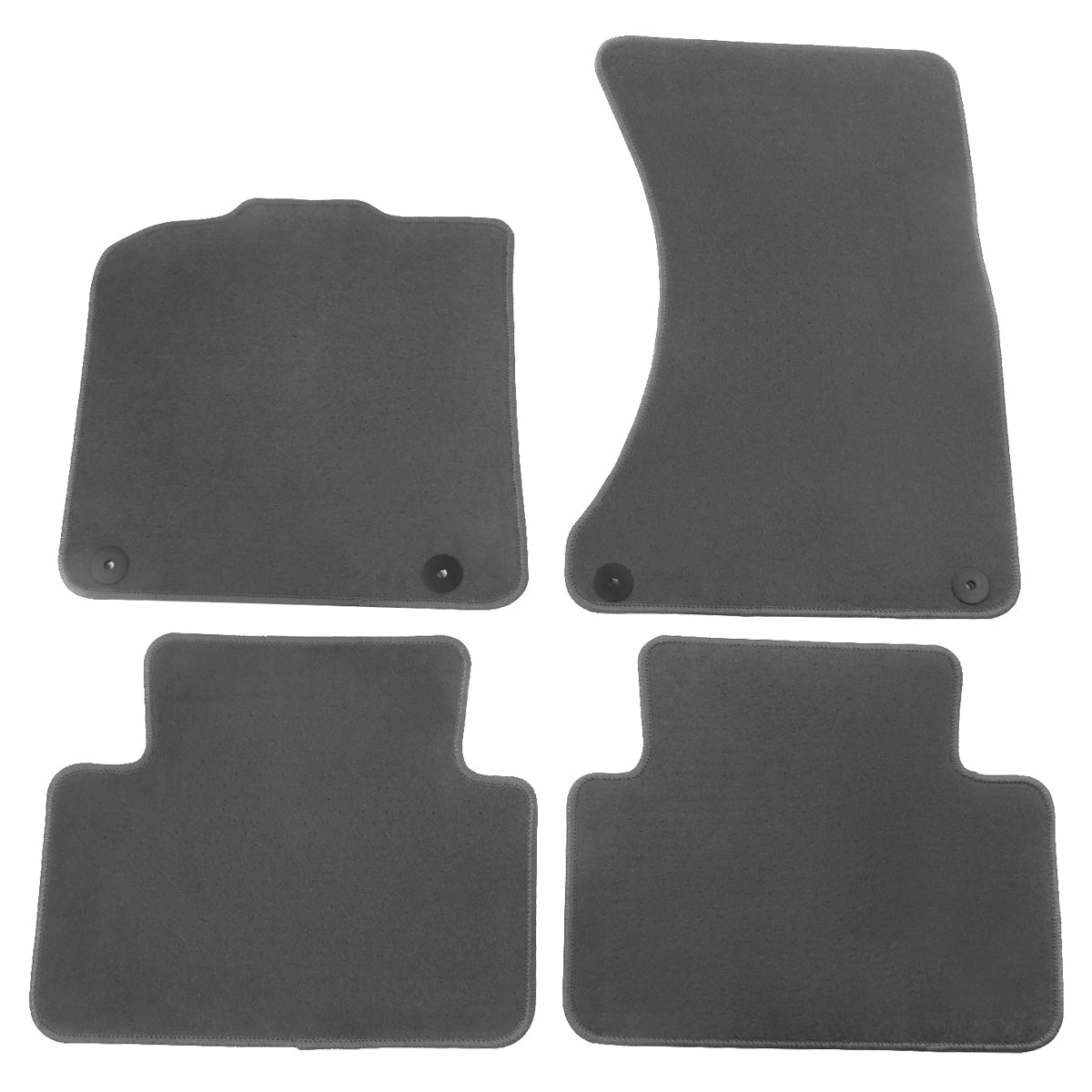 2015-2025 Porsche Macan 4PCS Driver Passenger Floor Mats Nylon