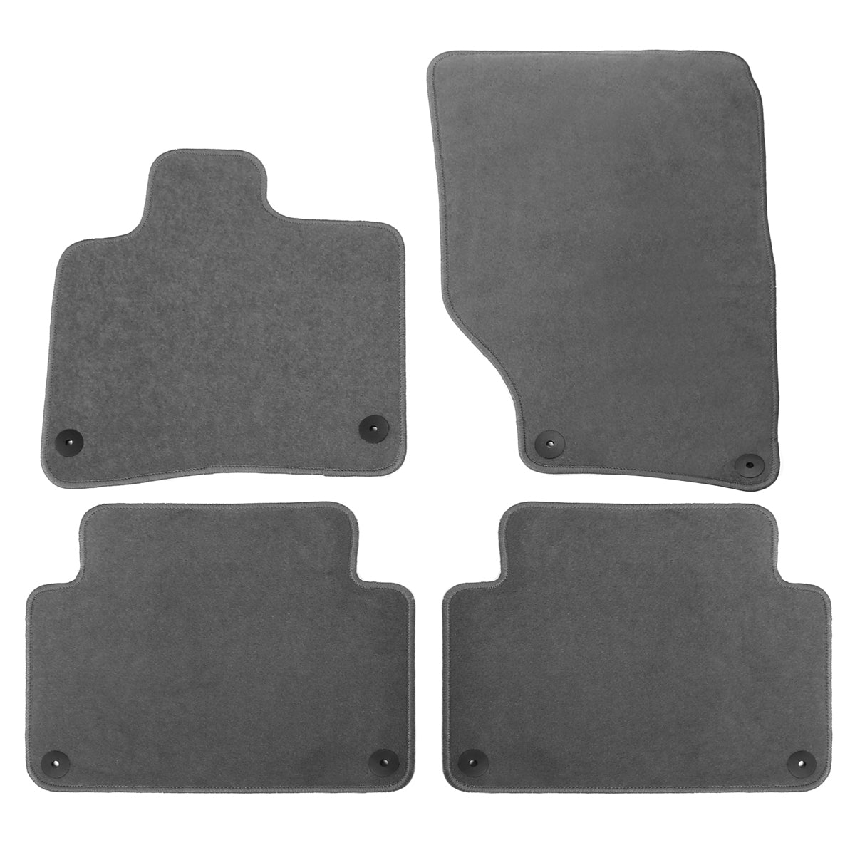 2007-2015 Audi Q7 Nylon Floor Mats Liner Front Rear Carpets Set