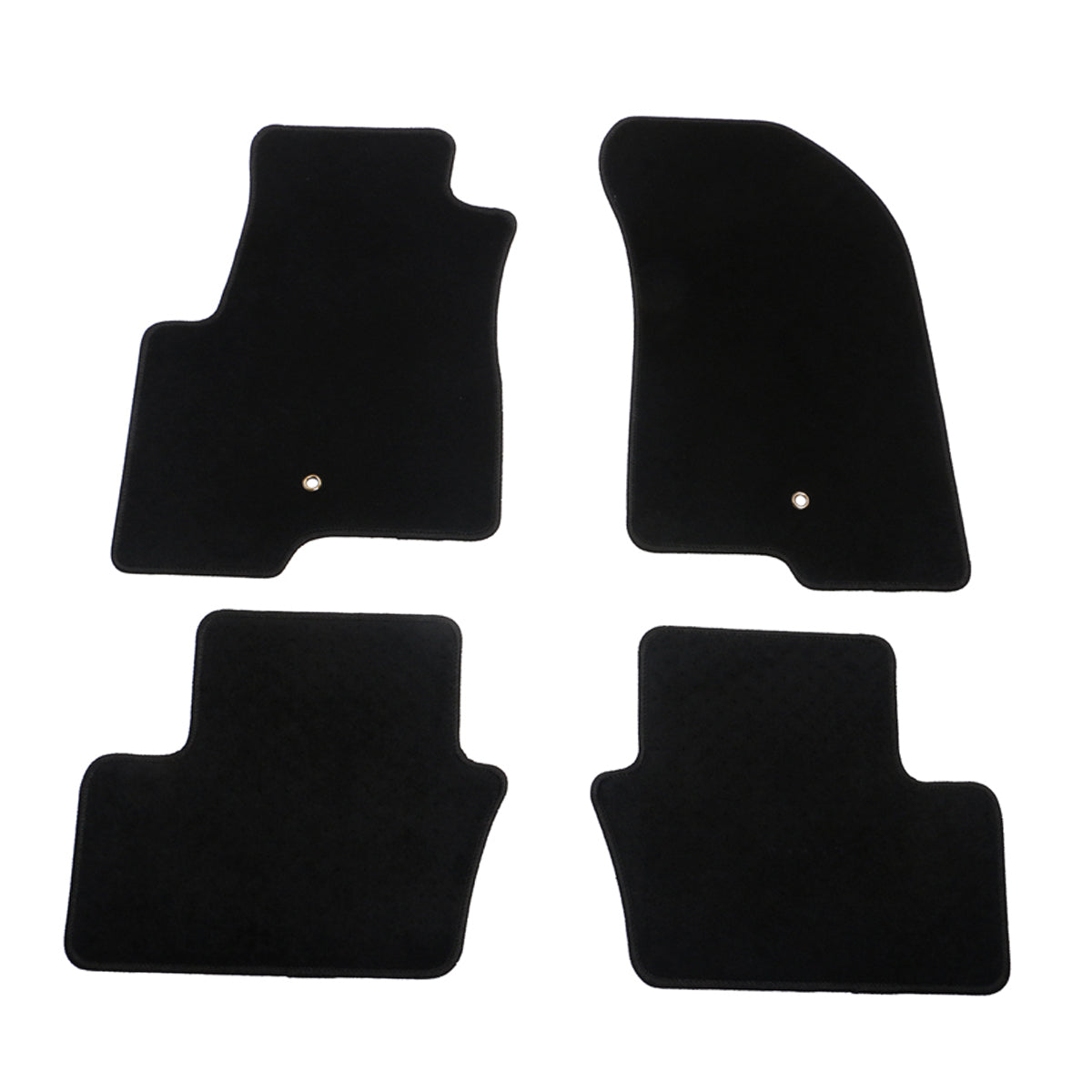 Car Floor Mat for 2007-2016 Jeep Compass/Patriot Black Nylon Liner