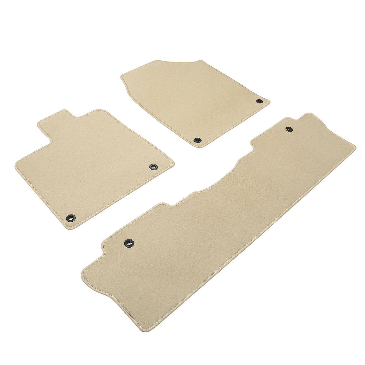 2017-2024 Honda Ridgeline OE Beige Front Rear Floor Mat Carpet Nylon
