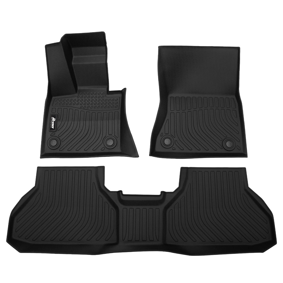2014-2016 BMW F15 X5 F85 X5M 2015-2016 F16 X6 3D Floor Mats TEP 3PCS