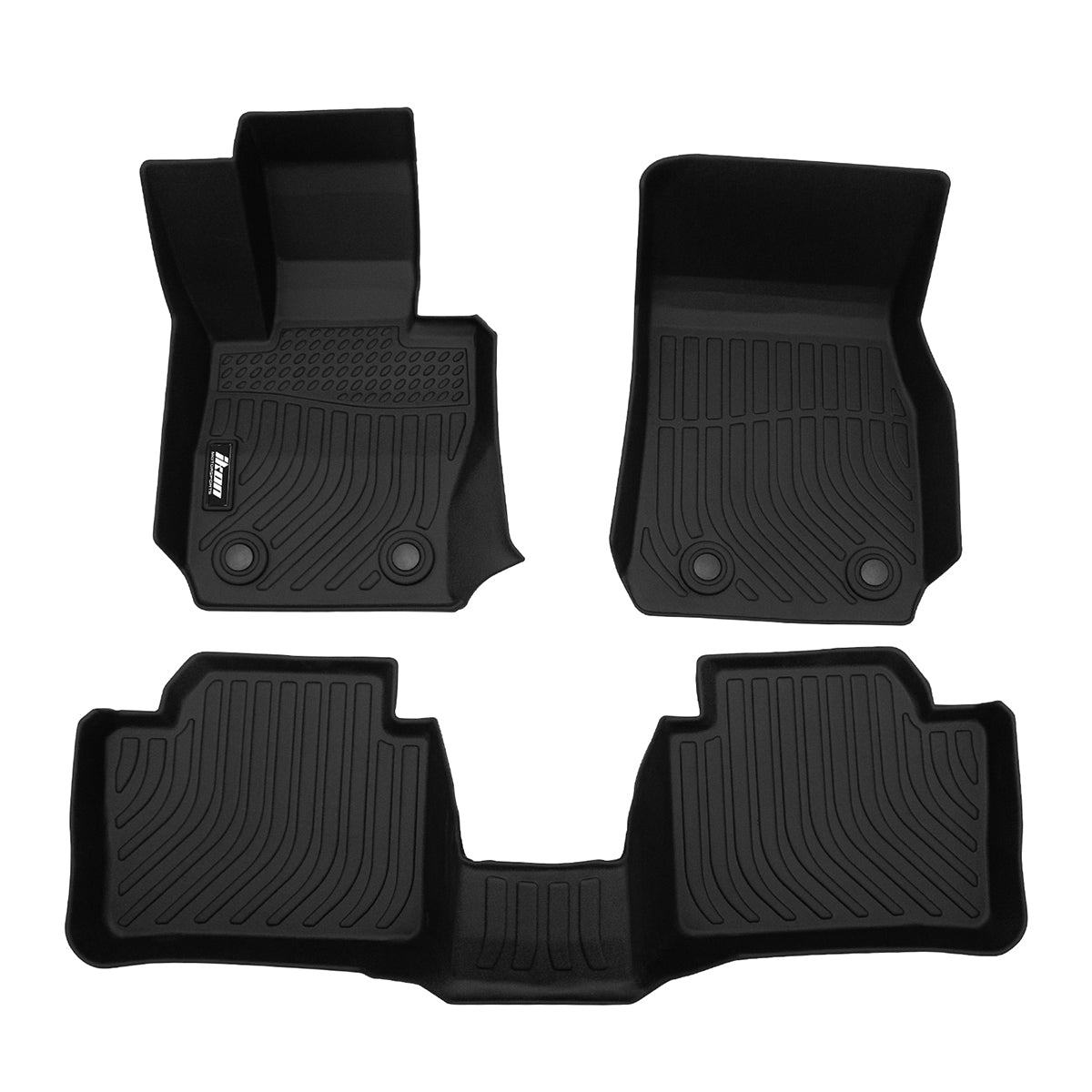 2012-2018 BMW 3-Series Sedan F30 AWD 3D Floor Mats All Weather TEP
