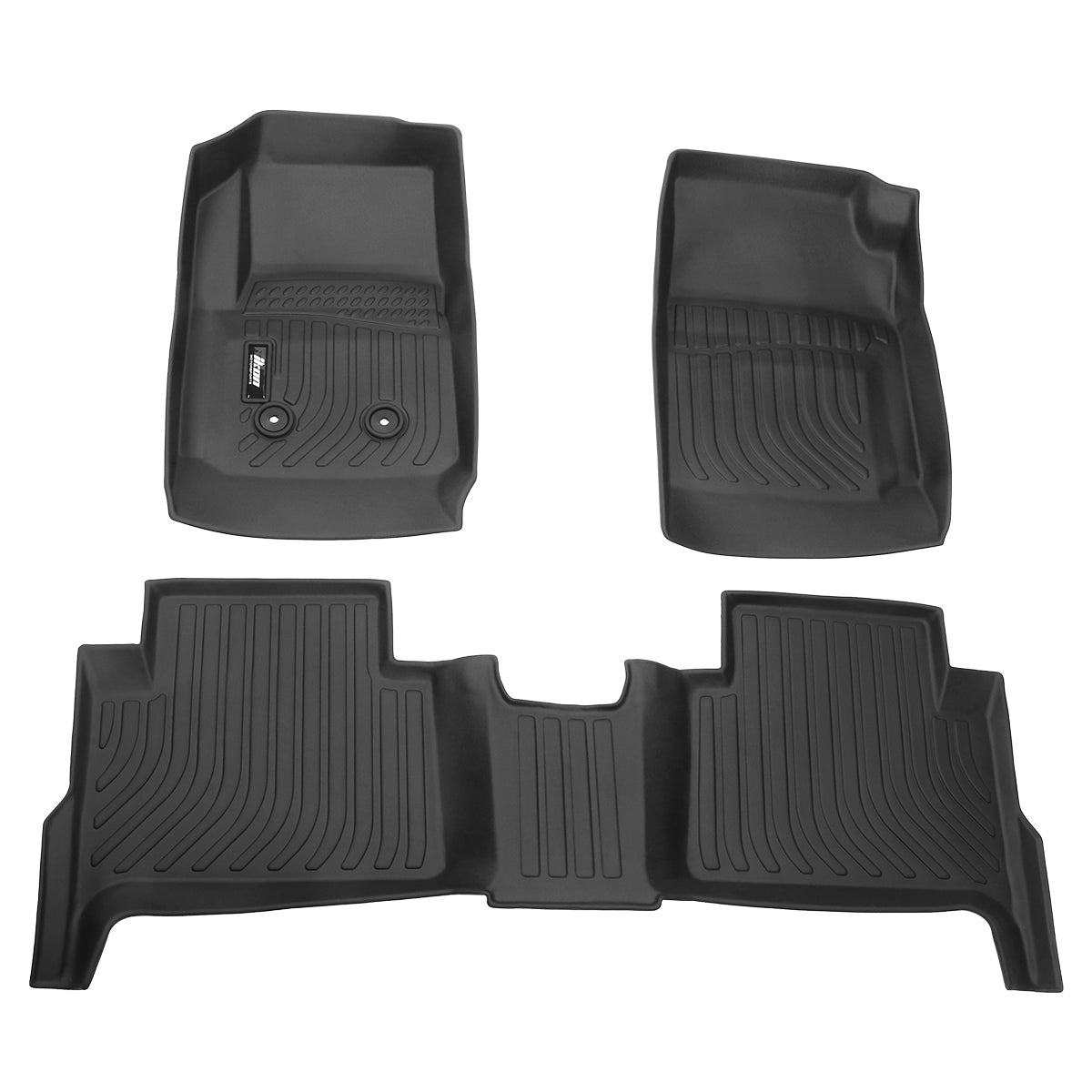 Car Floor Mat for 15-22 Chevrolet Colorado GMC Canyon Crew Cab 3D TPE
