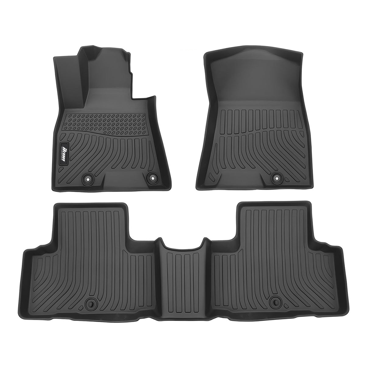Car Floor Mat for 2021-2025 Genesis GV80 All Weather 3D Carpet TPE