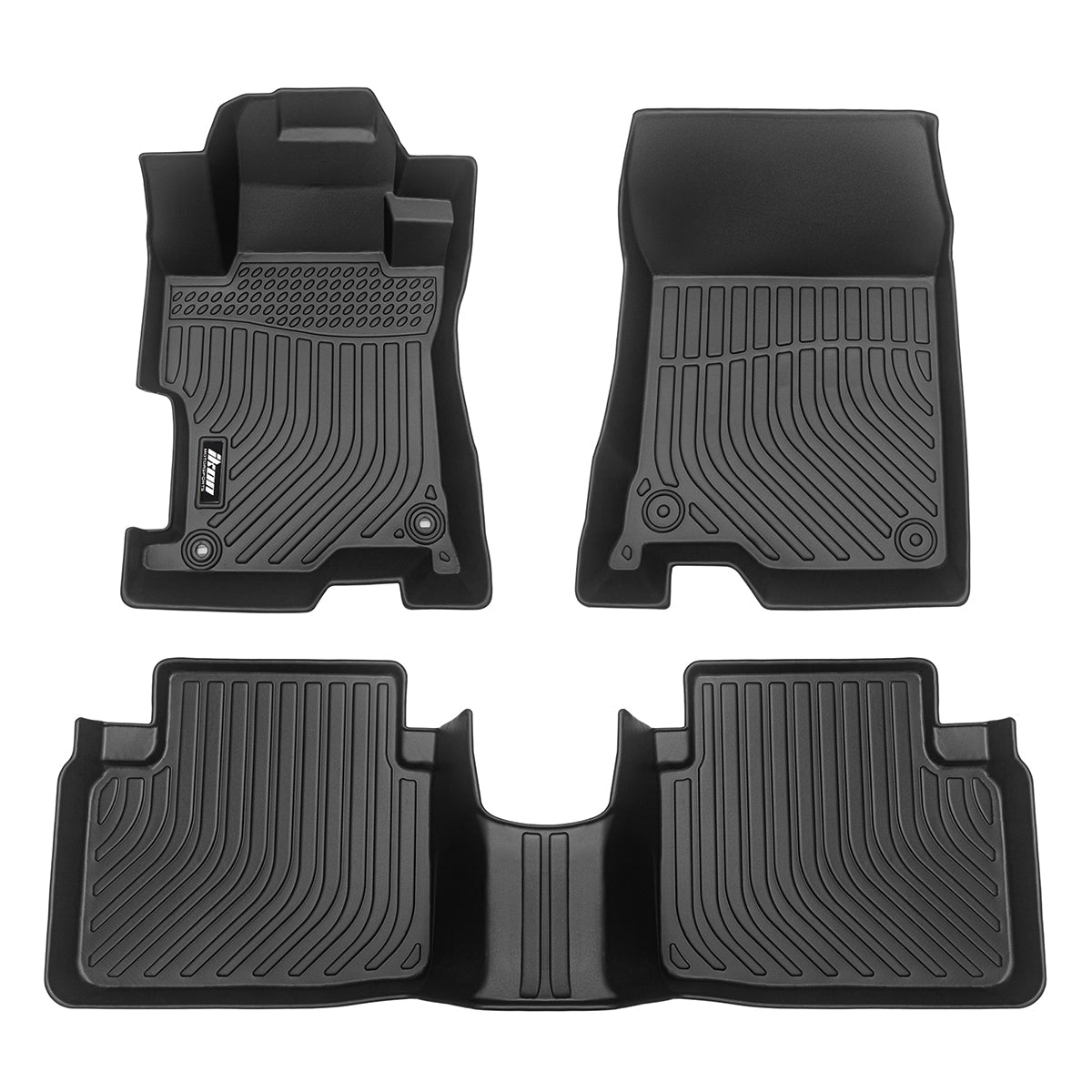 Car Floor Mat for 2008-2012 Honda Accord All Weather 3D Molded TPE