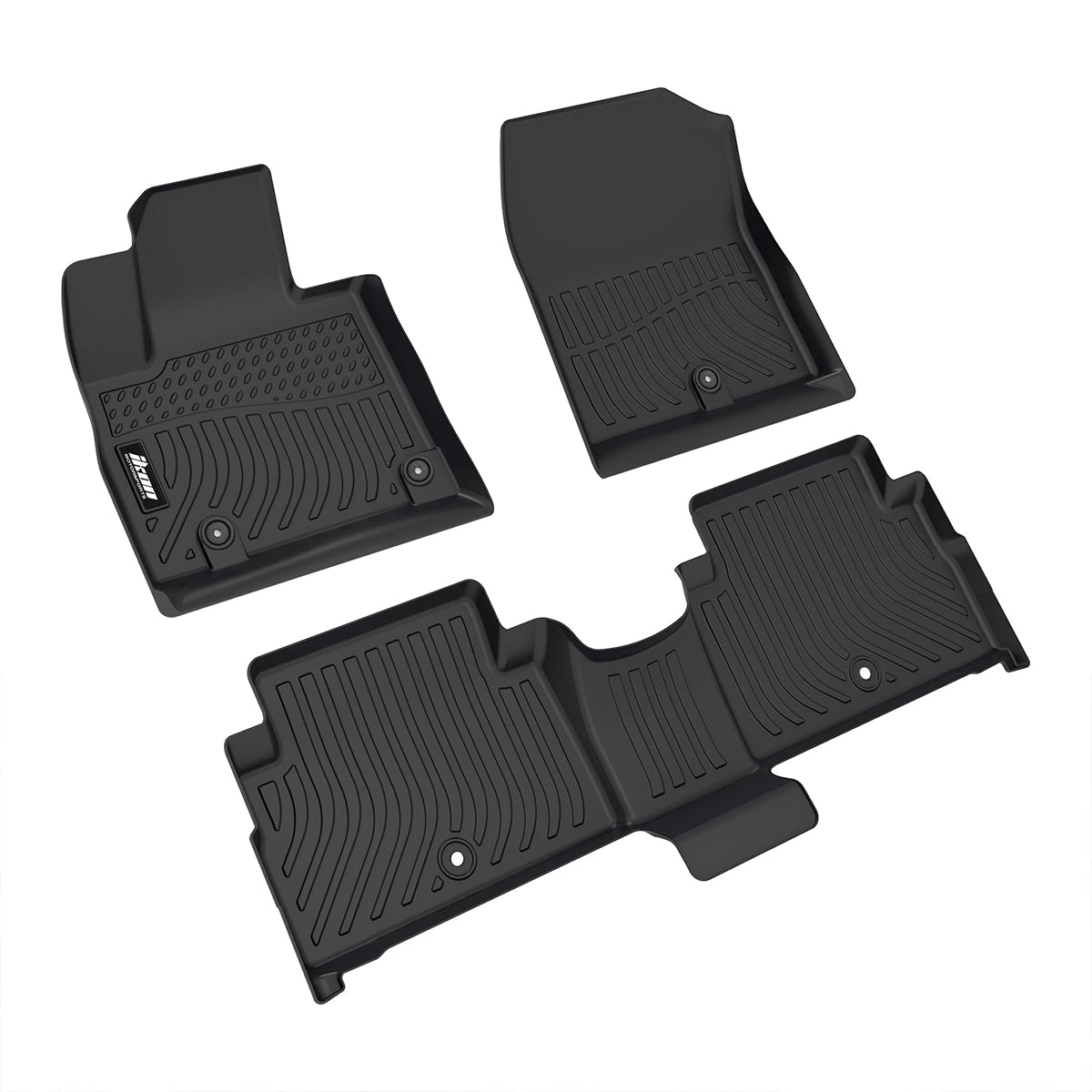 2021-2023 Hyundai Santa Fe Hybrid 3D All Weather Floor Mats Carpet TPE