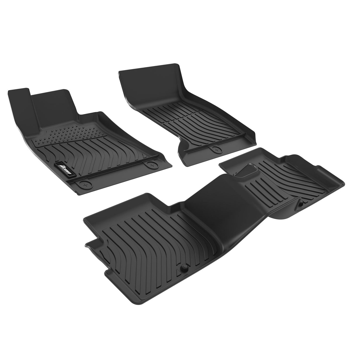 2018-2023 Kia Stinger AWD Floor Mats All Weather TPE 3D Carpets 3PC