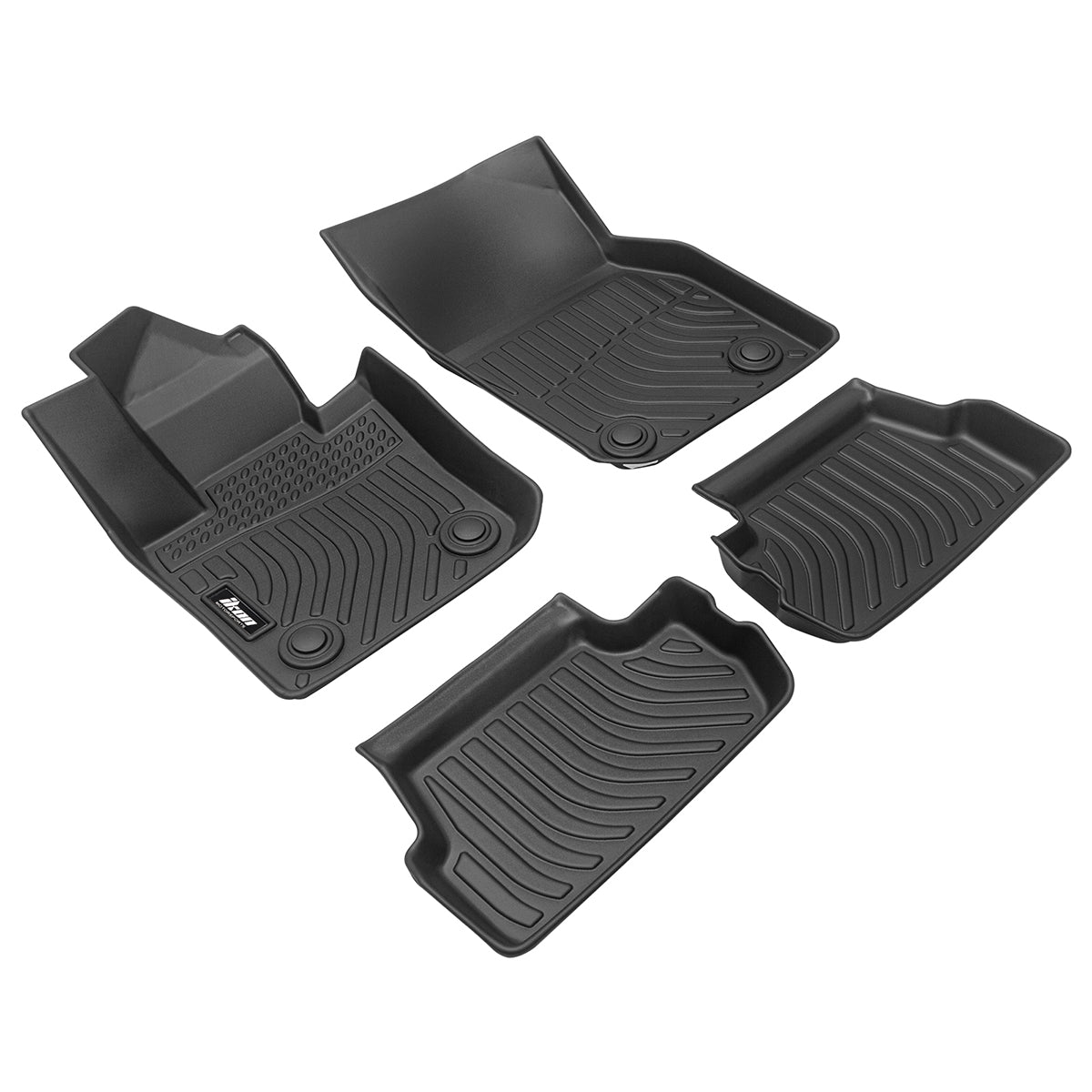 2014-2024 Mini Cooper Hardtop 2DR SE 3D Molded Floor Mats TPE 4PCS