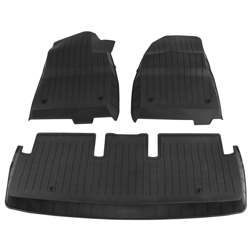 Car Floor Mat for 2017-2023 Tesla Model 3 All Weather 3D Injection TPE