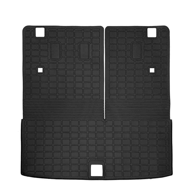 2023-2025 Honda Pilot 1PC Trunk Mat W/ Backrest Mats Liner Black TPE