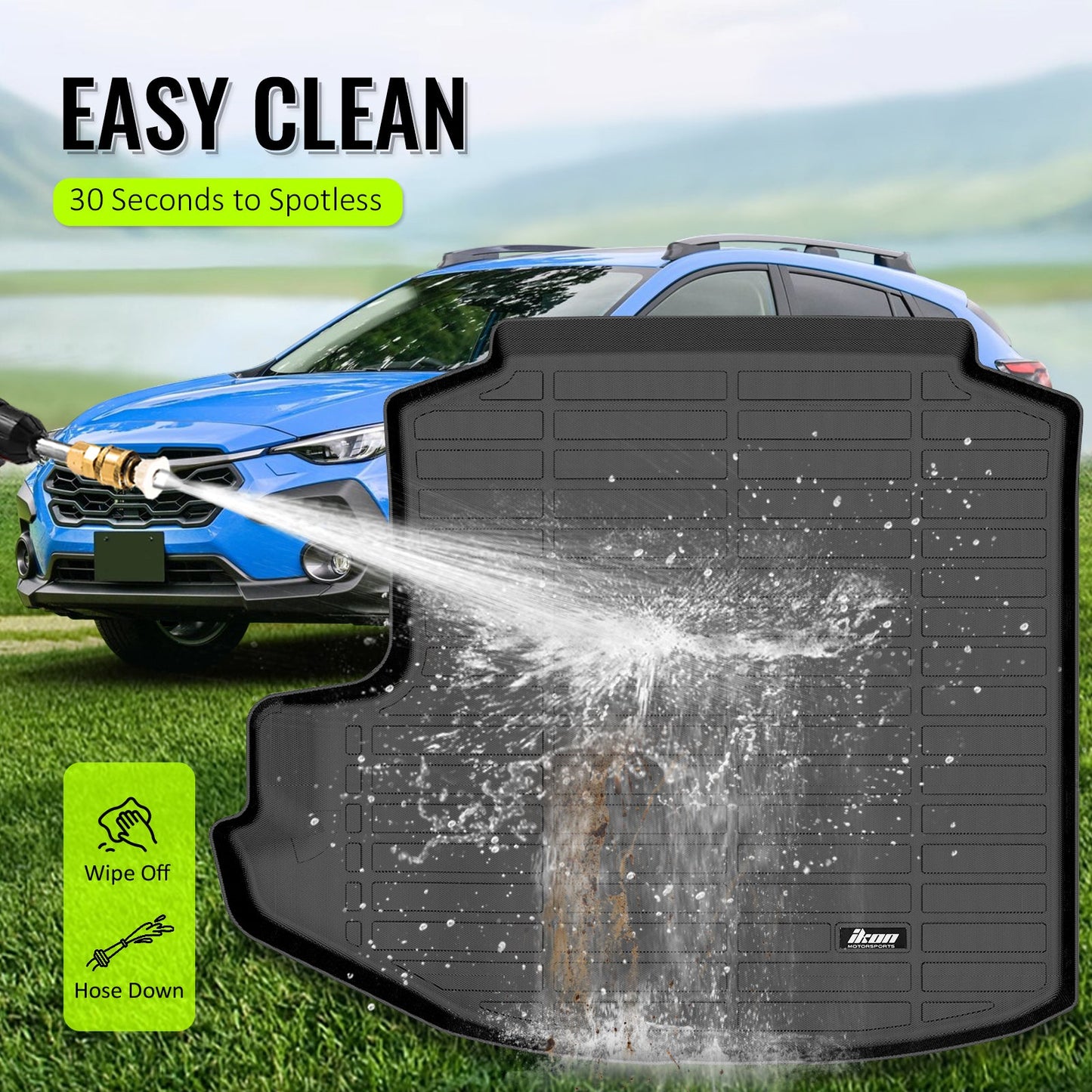 2023-2025 Toyota Crown 3D All Weather Rear Cargo Trunk Tray Mats TPE