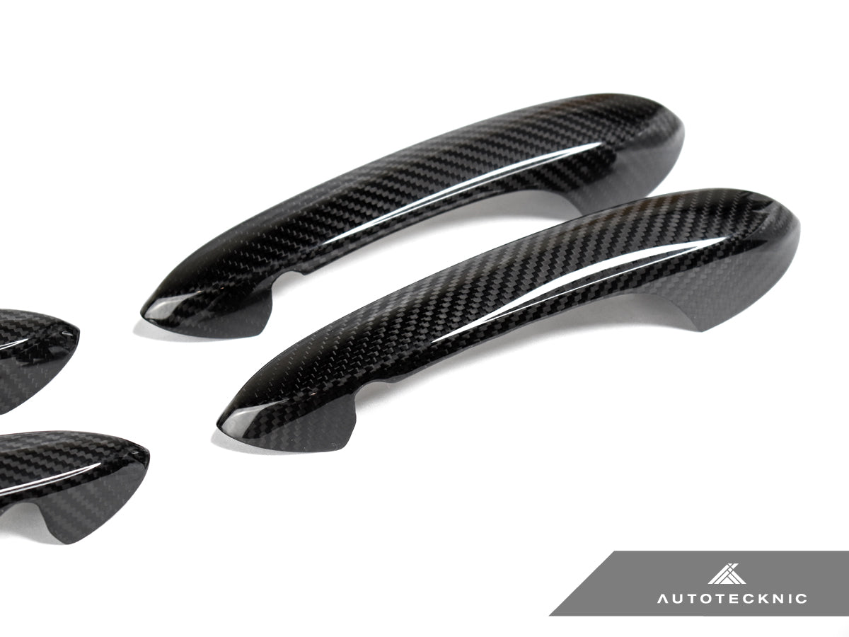 AutoTecknic Dry Carbon Door Handle Trim Set - G82 M4 Coupe | G83 M4 Convertible
