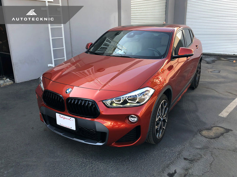 AutoTecknic Gloss Black Front Grille Set - F39 X2