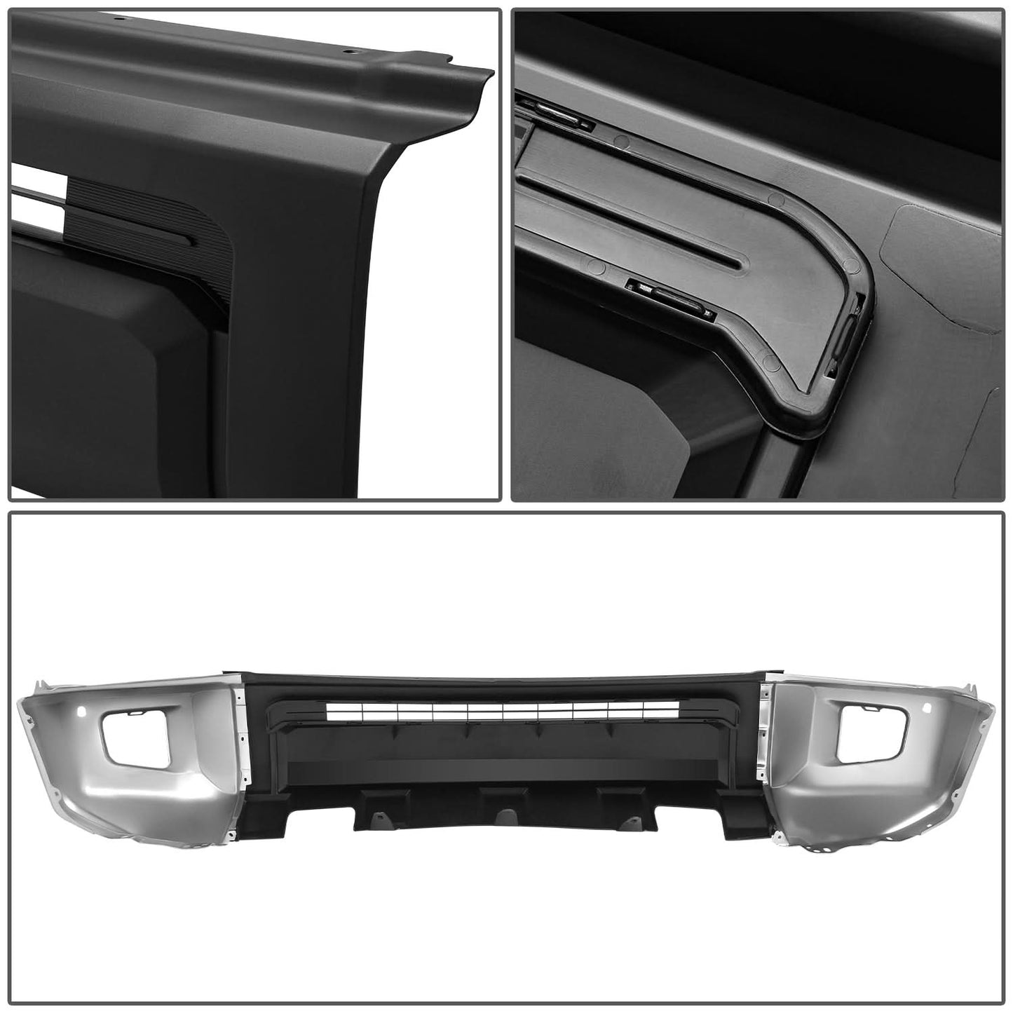 2014-2021 Toyota Tundra SR5 Chrome Front Bumper Cover w/ Parking Assist