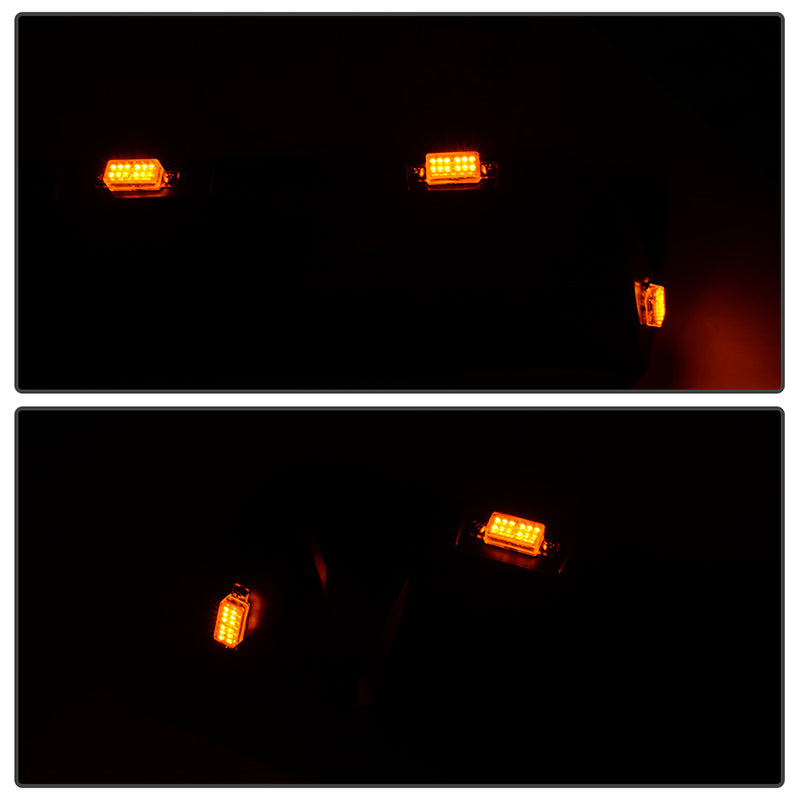2007-2018 Jeep Wrangler JK Pocket Rivet Fender Flare w/ LED Side Maker