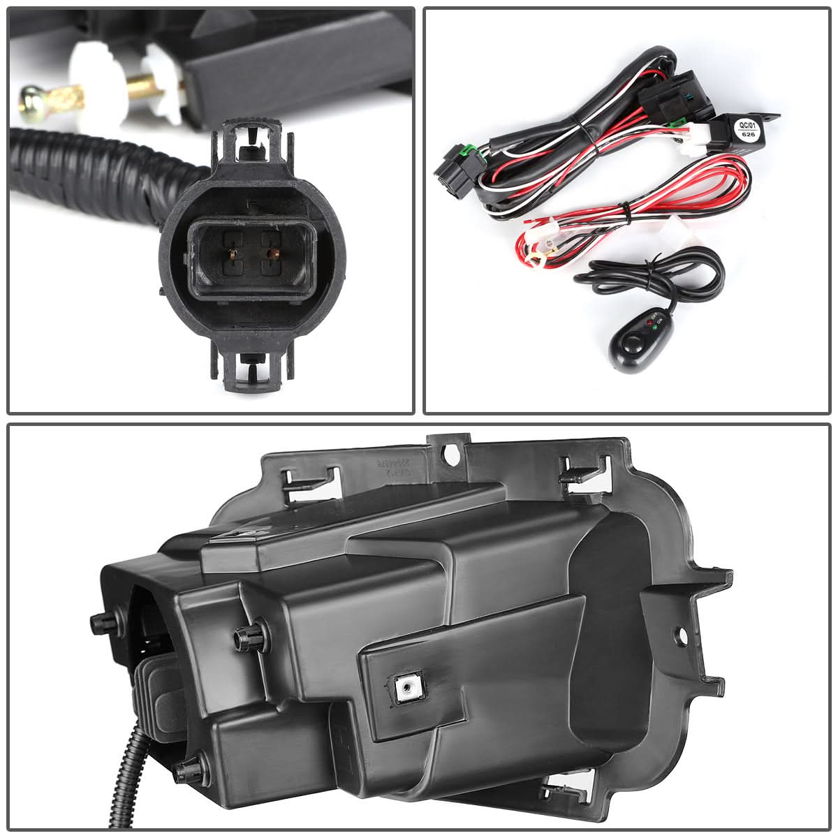 2014-2015 Chevrolet Silverado 1500 High Powered LED Fog Lights with Switch