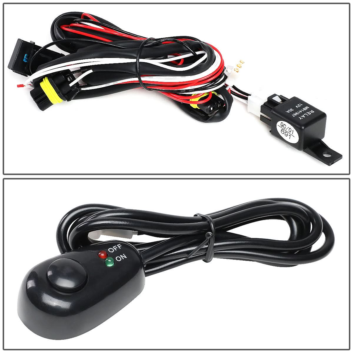 03-07 Chevrolet Silverado / 02-06 Avalanche Amber Fog Lights