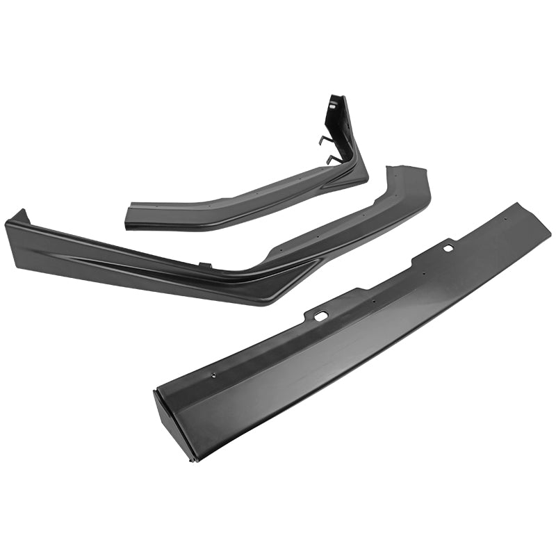 2018-2021 Subaru WRX STI Style Unpainted Front Bumper Lip ABS 3PCS