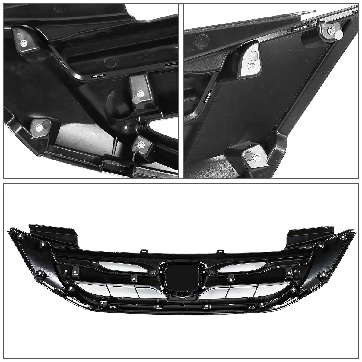 2013-2015 Honda Accord Chrome Front Grille