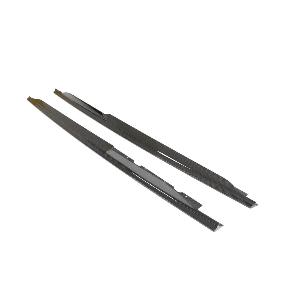 2019–2023 Audi R8 V10 Coupe Side Skirt Extensions – Prepreg Dry Carbon Fiber