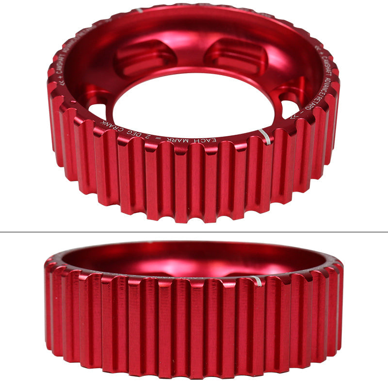 1995-1999 Mitsubishi Eclipse Hayame Red Non-Turbo Cam Gear Aluminum