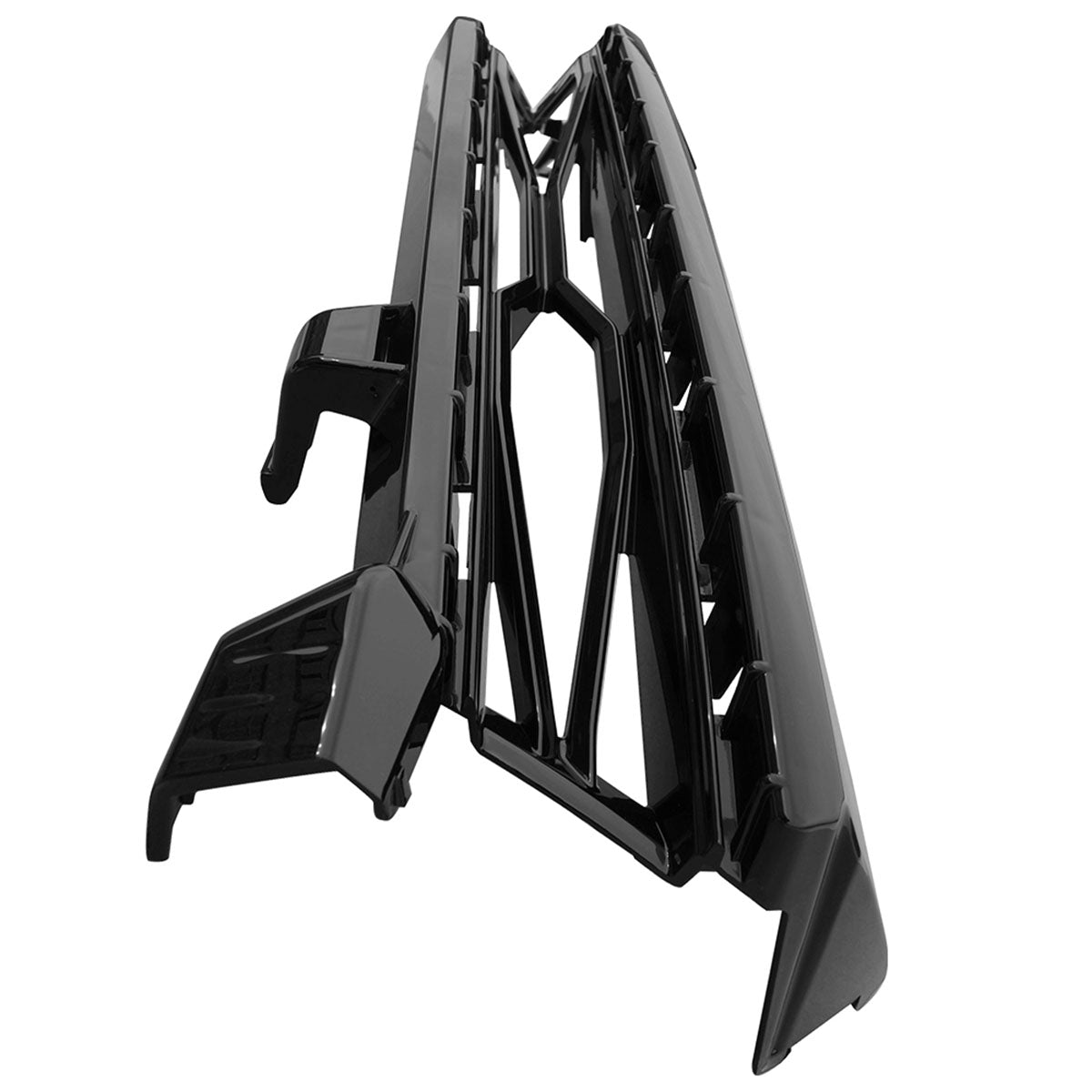 2016-2018 Chevy Camaro 2Dr ZL1 Style Unpainted Black Upper Grille ABS