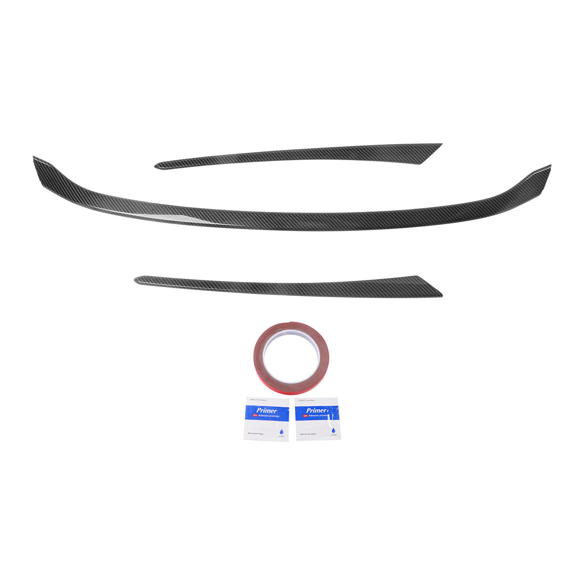 2022-2025 Civic Sedan Hatchback Carbon Fiber Print Grille Trim ABS