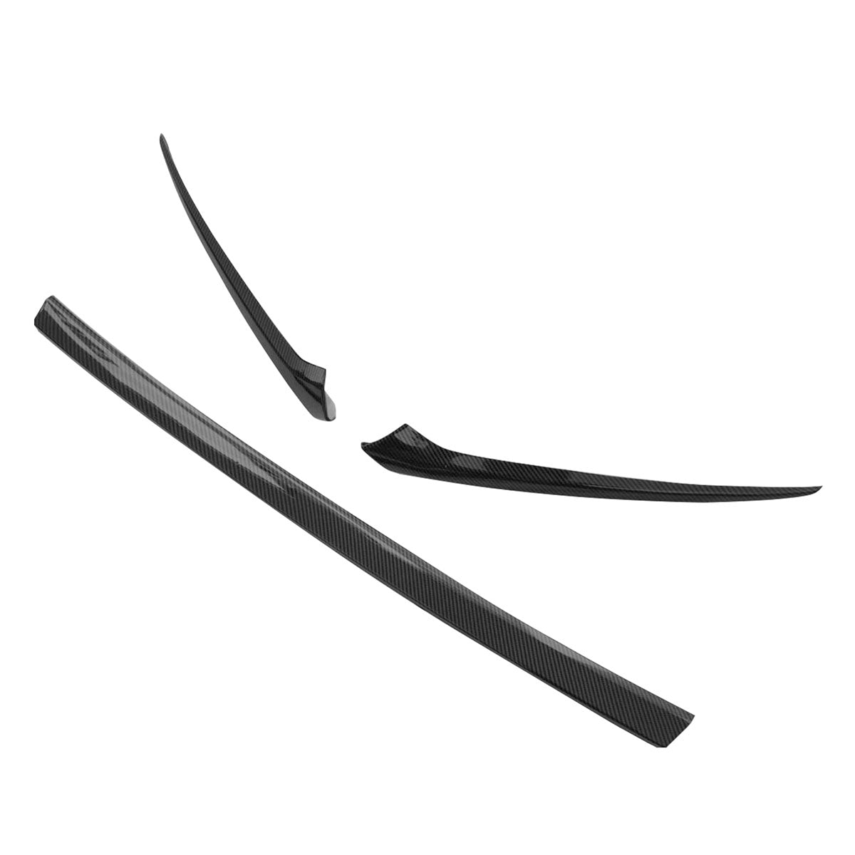 2023-2025 Honda CR-V Carbon Fiber Print Front Bumper Grille Cover Trim