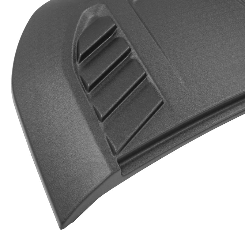 2021-2025 Ford Bronco Non-Functional Black Front Hood Bonnet Cover ABS
