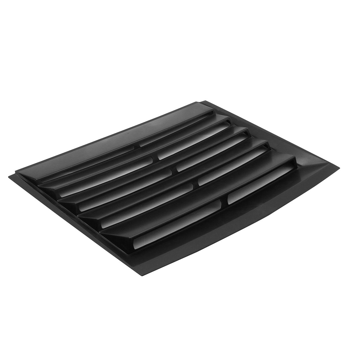 Fits Universal URAS Style Air Flow Hood Vent Cover Primer Black ABS