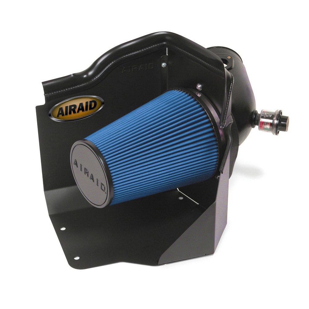 Airaid 06-07 Chevy Duramax Classic (w/ High Hood) CAD Intake System w/o Tube (Dry / Blue Media) 203-187