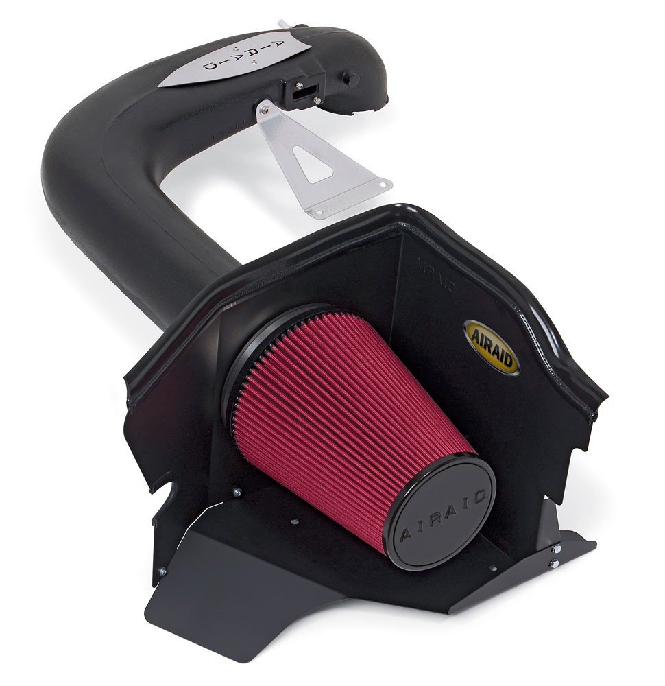 Airaid 04-08 Ford F-150 5.4L (24v Triton) CAD Intake System w/ Tube (Oiled / Red Media) 400-140-2
