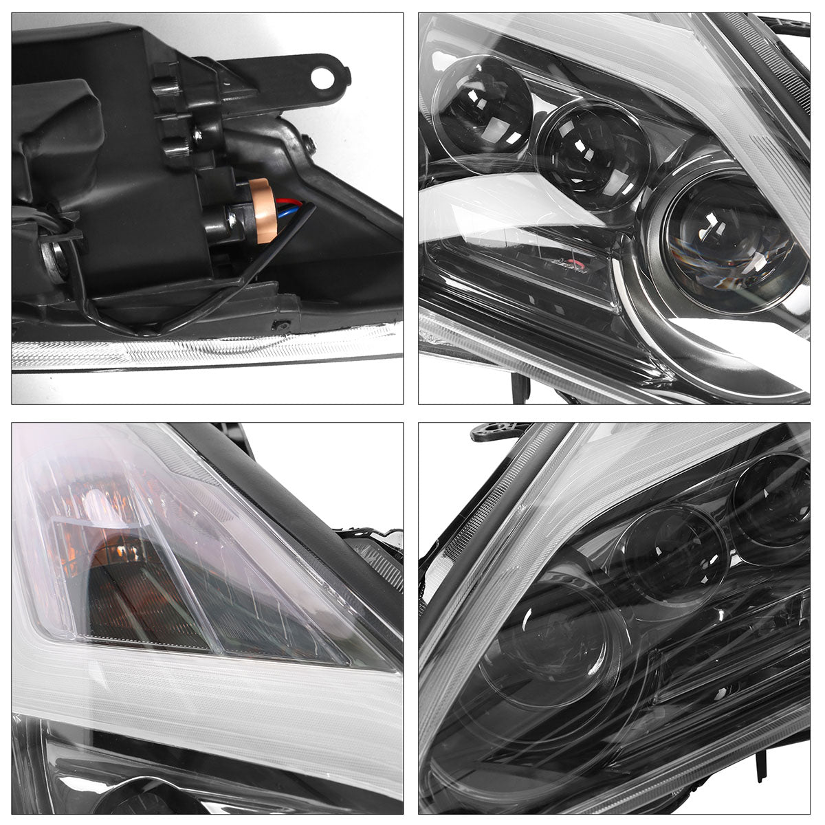 2009-2024 Nissan R35 GTR LED DRL Headlights(Upgrade 09-16 to 17+)