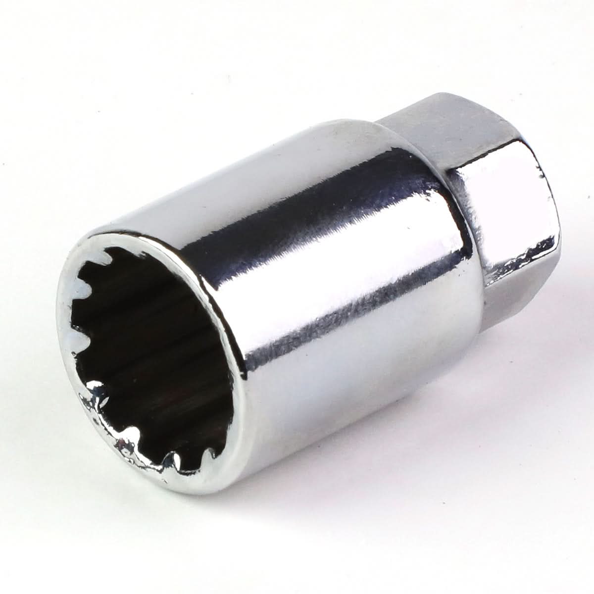 M12 x 1.5 Acorn Style Lug Nuts with Locks - Aluminum Blue