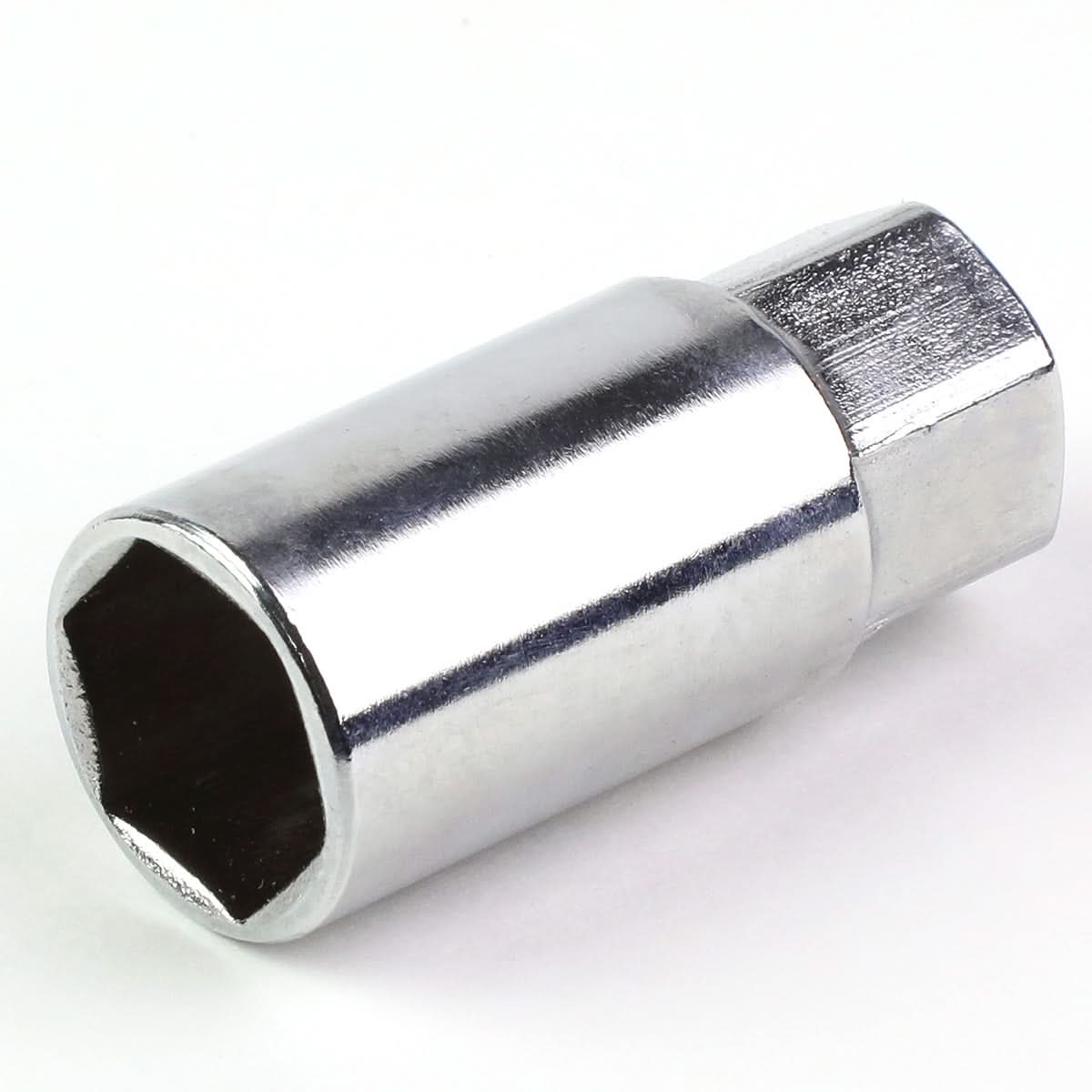 M12x1.5 Aluminum Lug Nuts - 44mm Acorn Knurled Extended Green 20pc