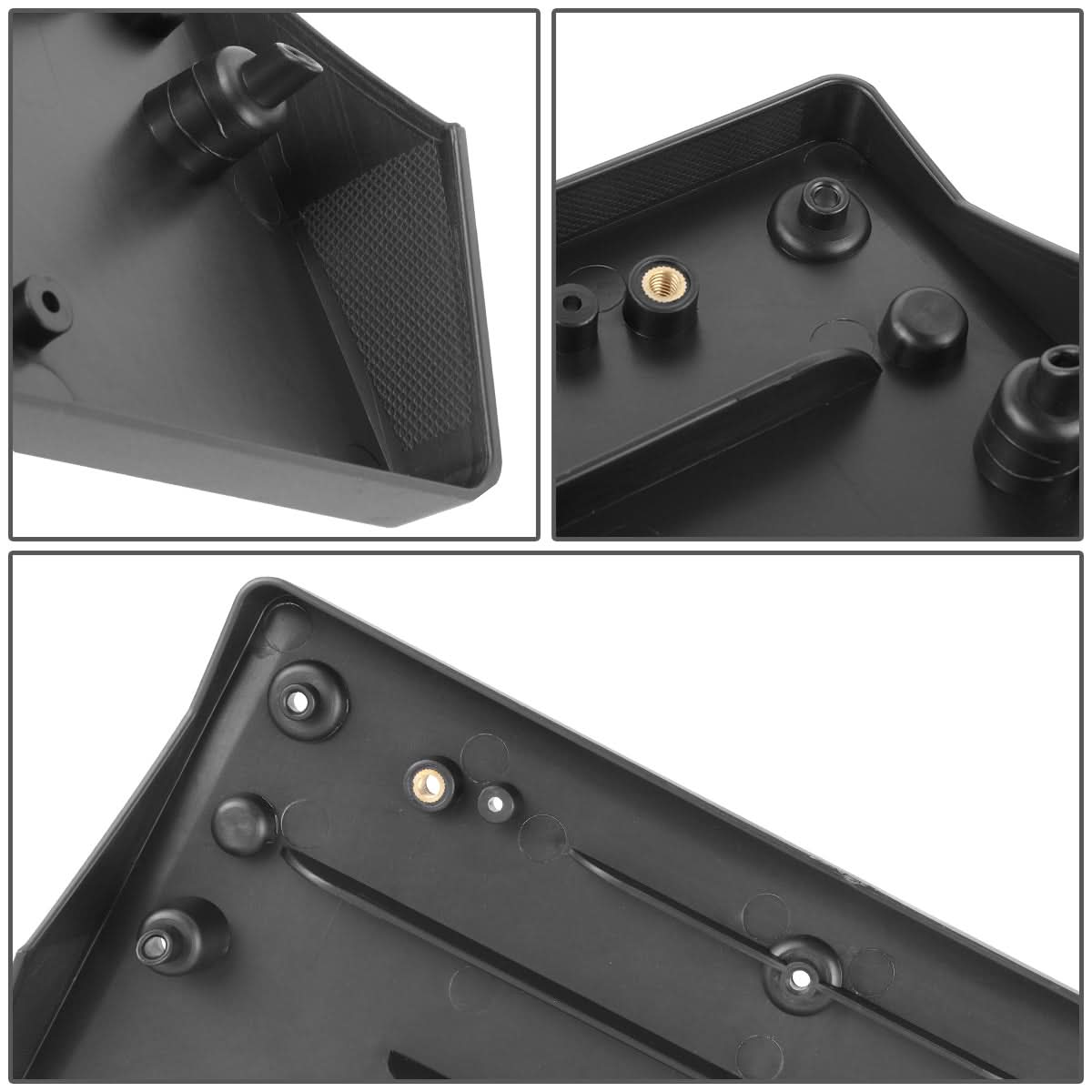 2019-2020 BMW M2 Front License Plate Mounting Bracket - Black