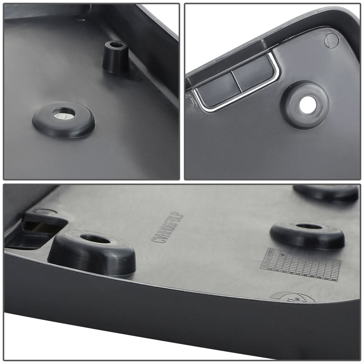 06-11 Chevrolet HHR Front License Plate Mounting Bracket - Black