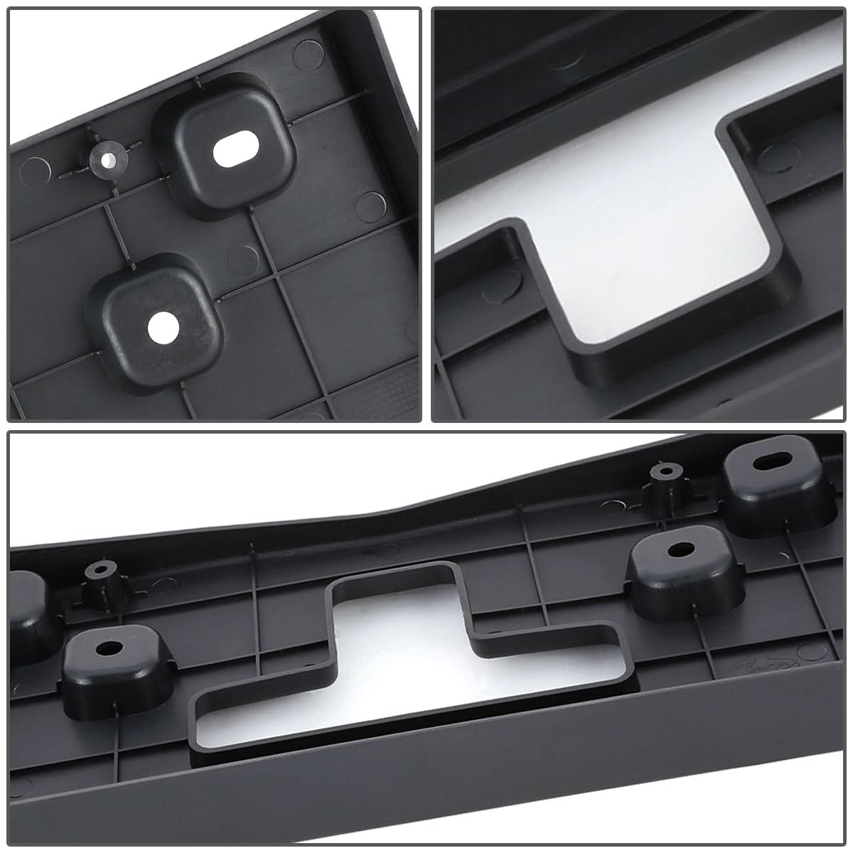 2015-2016 Chevrolet Cruze Front License Plate Mounting Bracket - Black