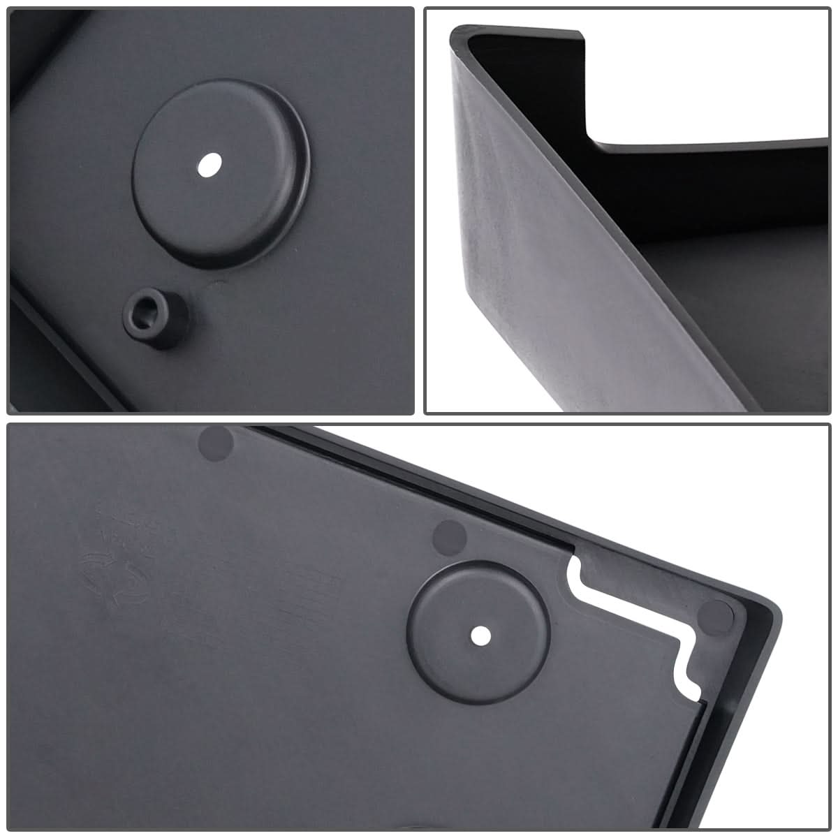 2015 Cadillac Escalade Front License Plate Mounting Bracket - Black