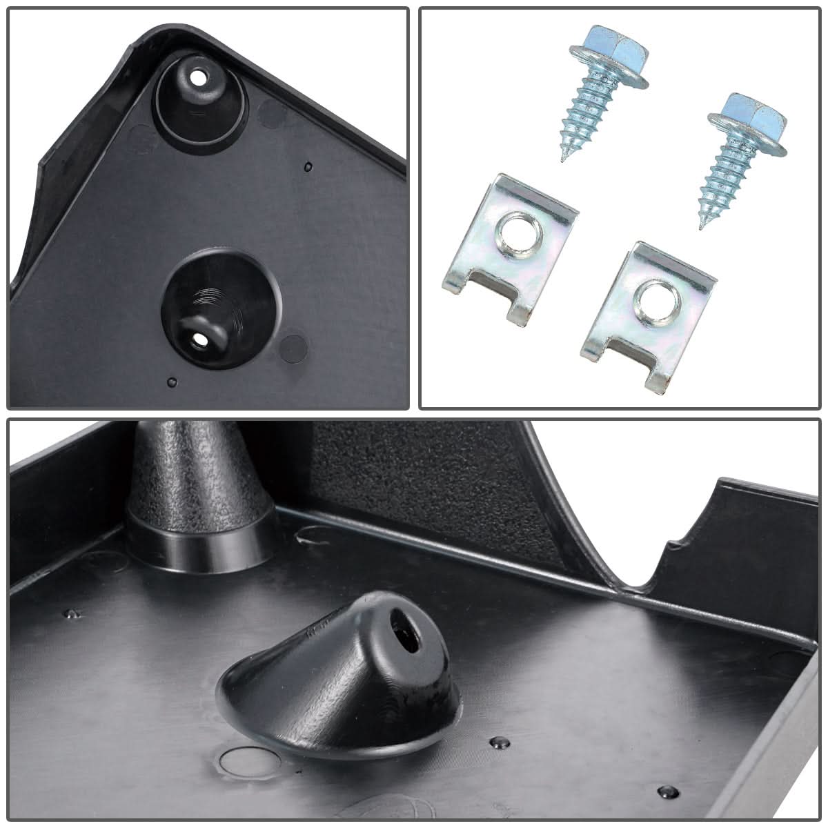 2020-2021 Mercedes GLC63 AMG Front License Plate Mounting Bracket
