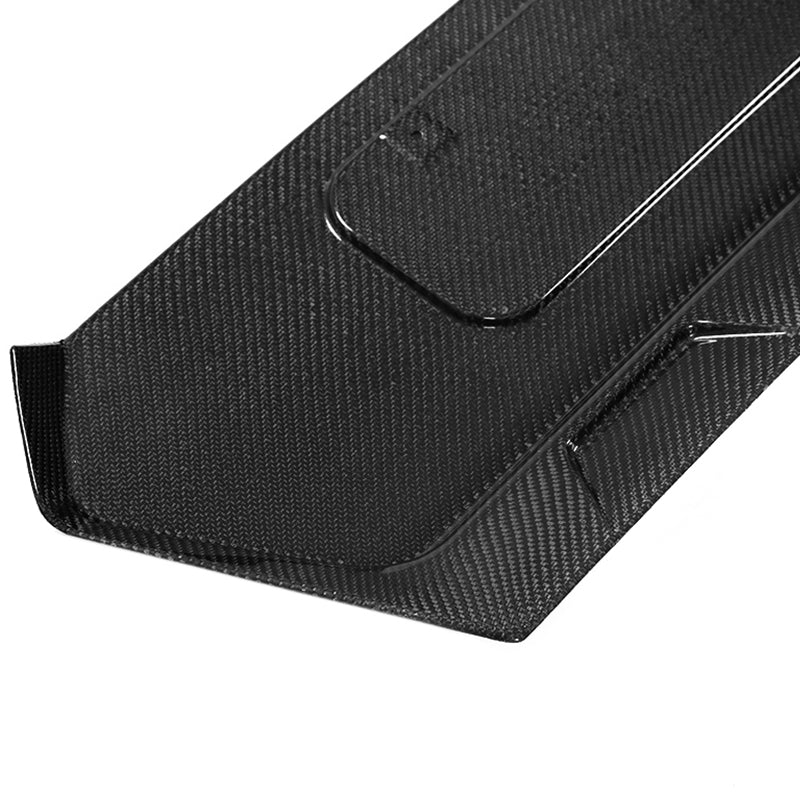 2020-2025 Chevrolet Corvette C8 Gloss Black License Plate Carbon Fiber