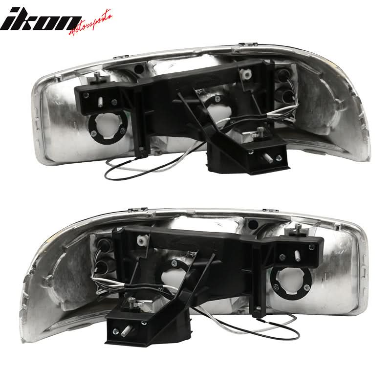 1999-2007 GMC Yukon Headlight & Bumper Lamp & Amber Reflector