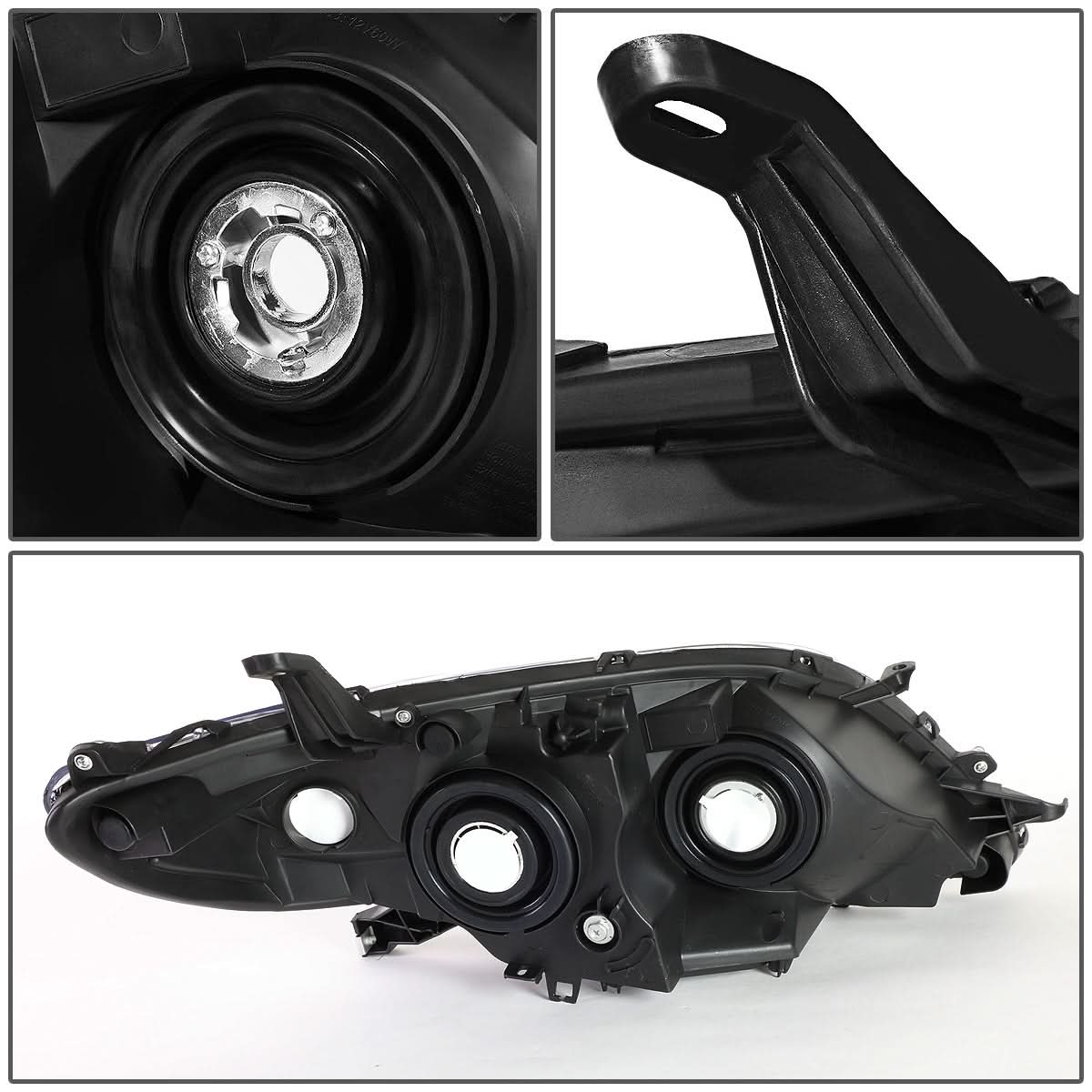 2011-2020 Toyota Sienna OE Style Left Headlight - Chrome Housing